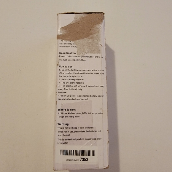 🆕️📦  Fly Repellent Fan 🆕️📦 - Picture 10 of 11